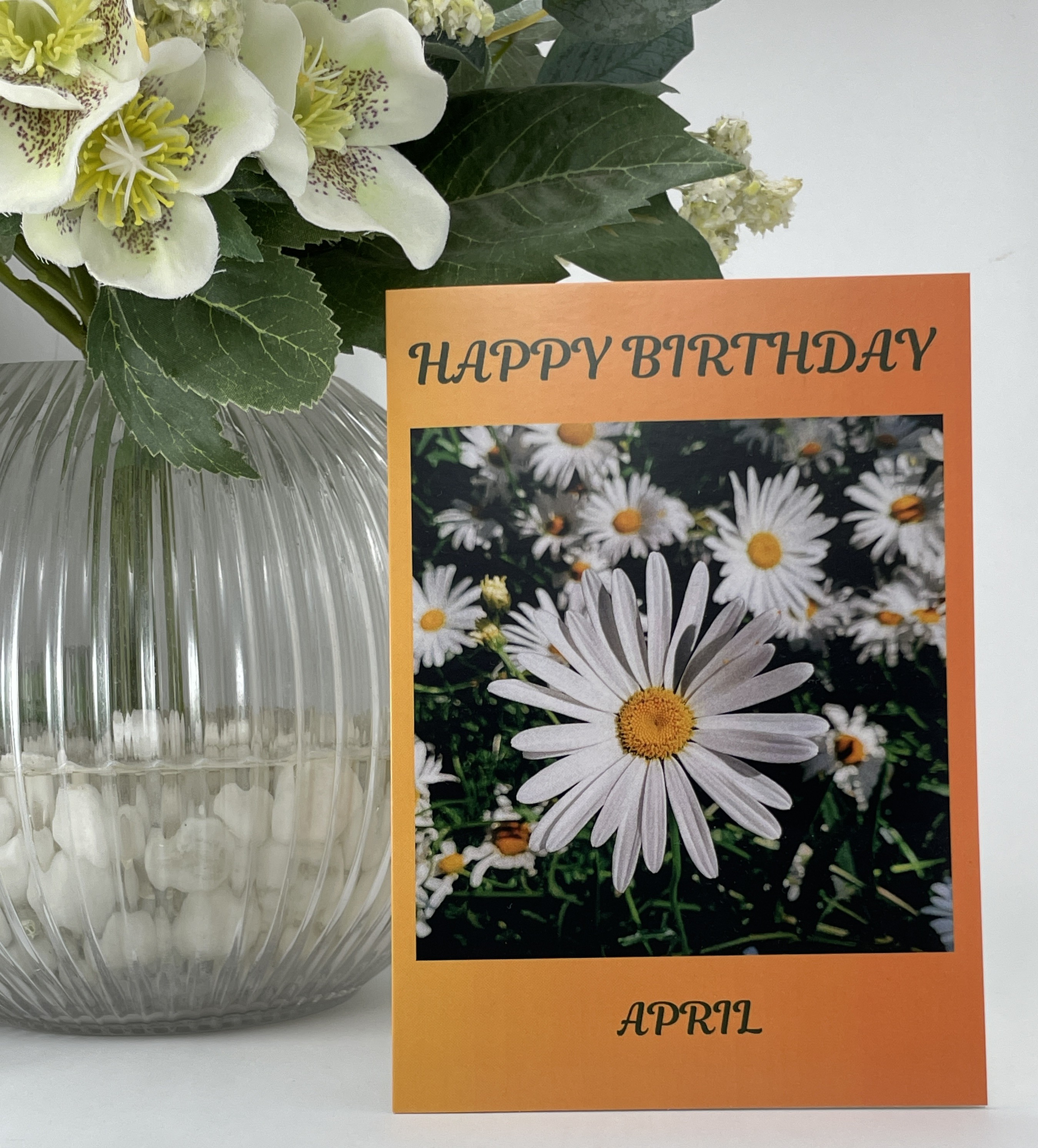 April Birth Flower Card - Image 2
