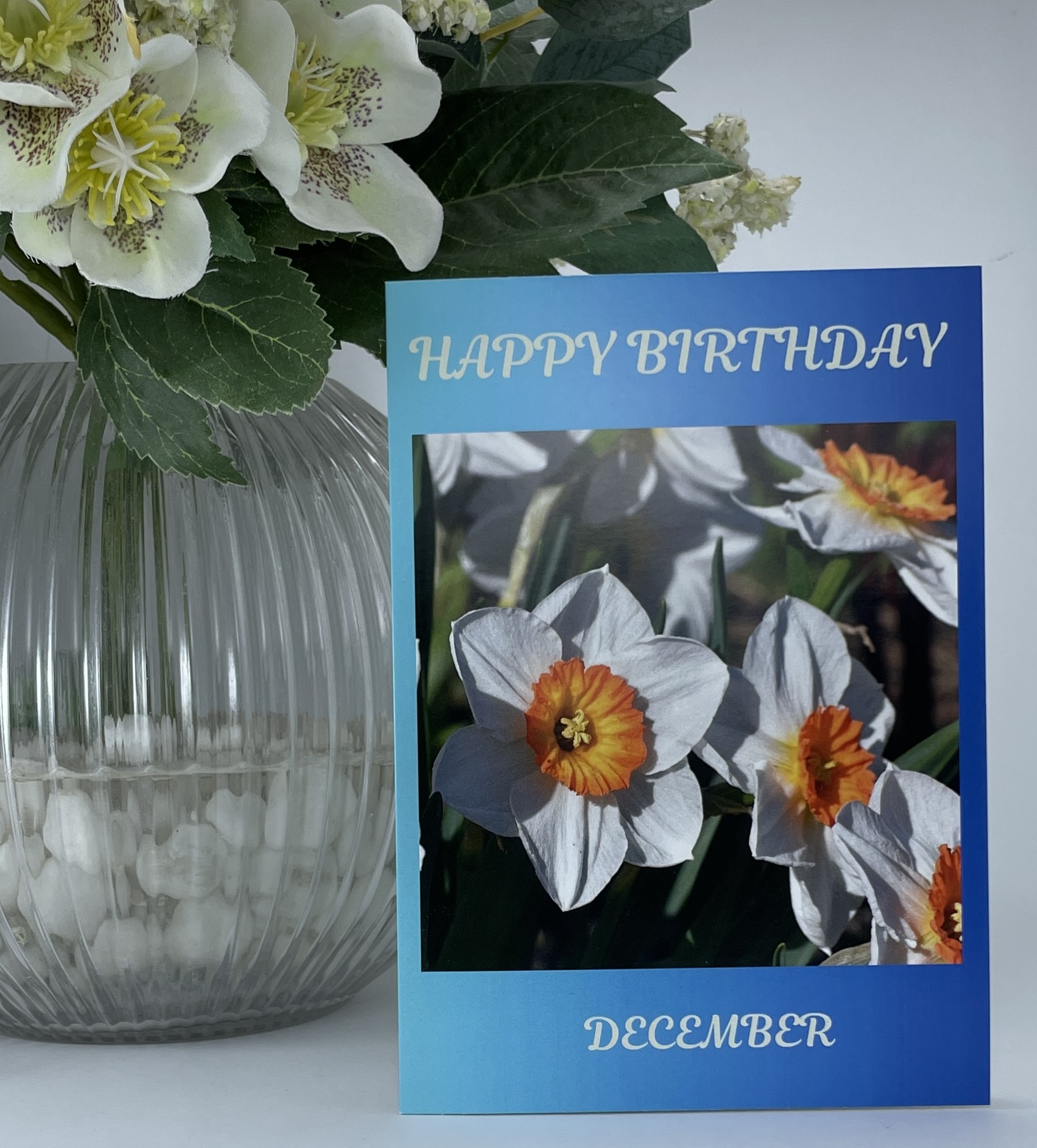 December Birth Flower Card - Image 2